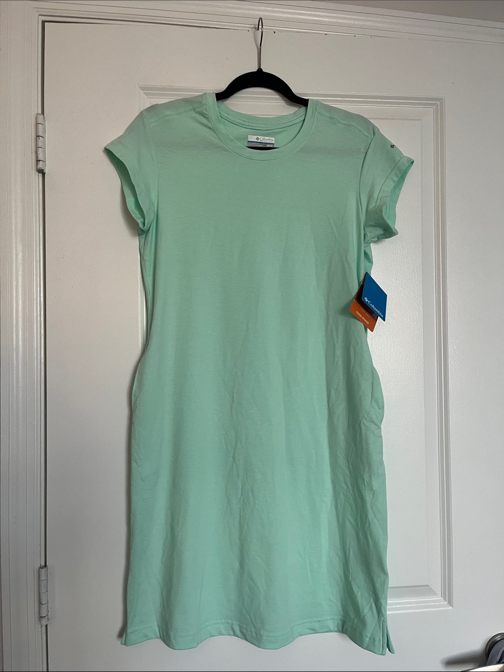 Columbia Mint Green Casual T-Shirt Dress